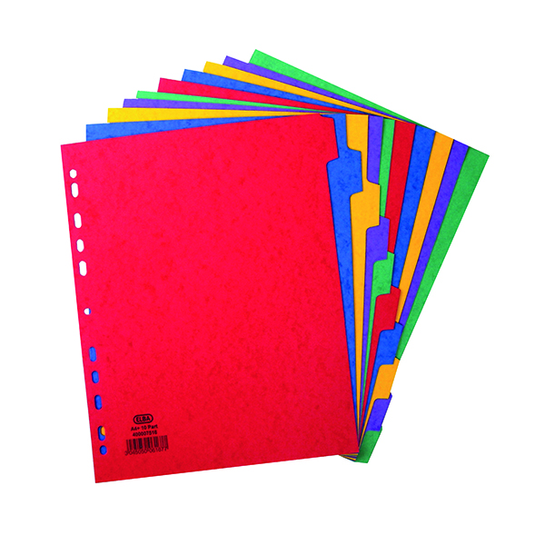 Dividers/Indexes/Tabs